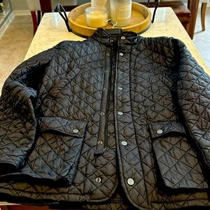 H&M Quilted Jacket Men’s Size 40 Regular Black